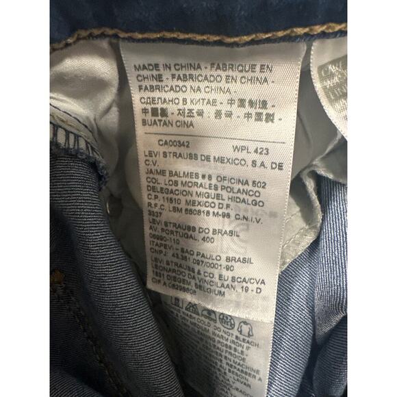 Levi’s 524 bootcut women’s size 7 jeans western rodeo casual pant - Picture 6 of 7